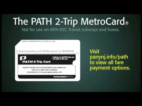 mta path smart card &|path 2 trip metrocard nyc.